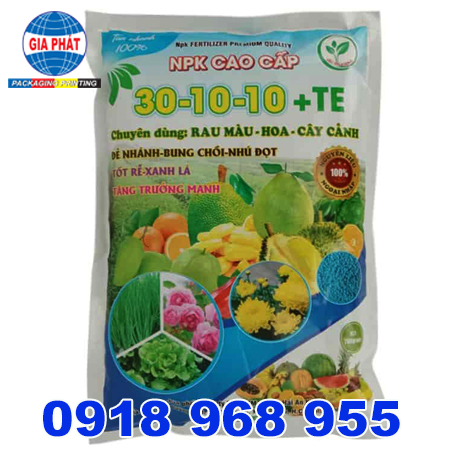 In túi phân bón 250g| baobigiaphat.vn